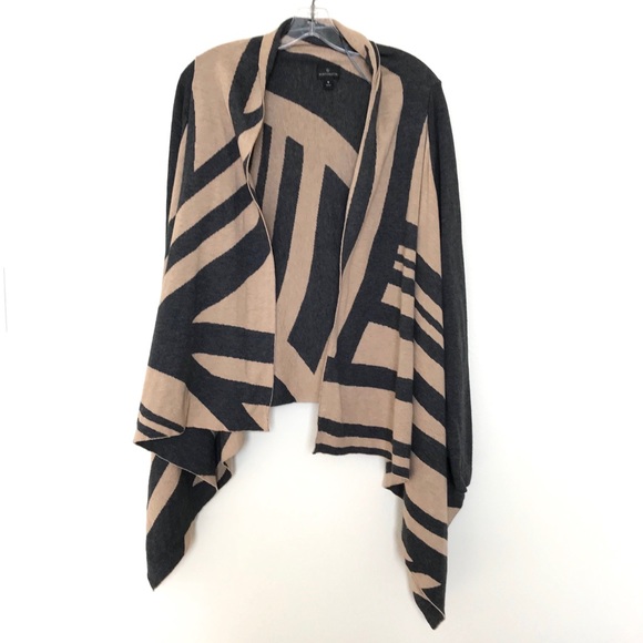 Worthington Sweaters - Worthington Open Front Draped Cardigan